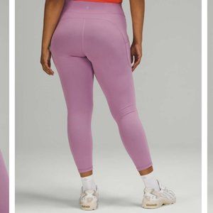 Lululemon Invigorate High-Rise Tight 25" - Light Purple Size 6